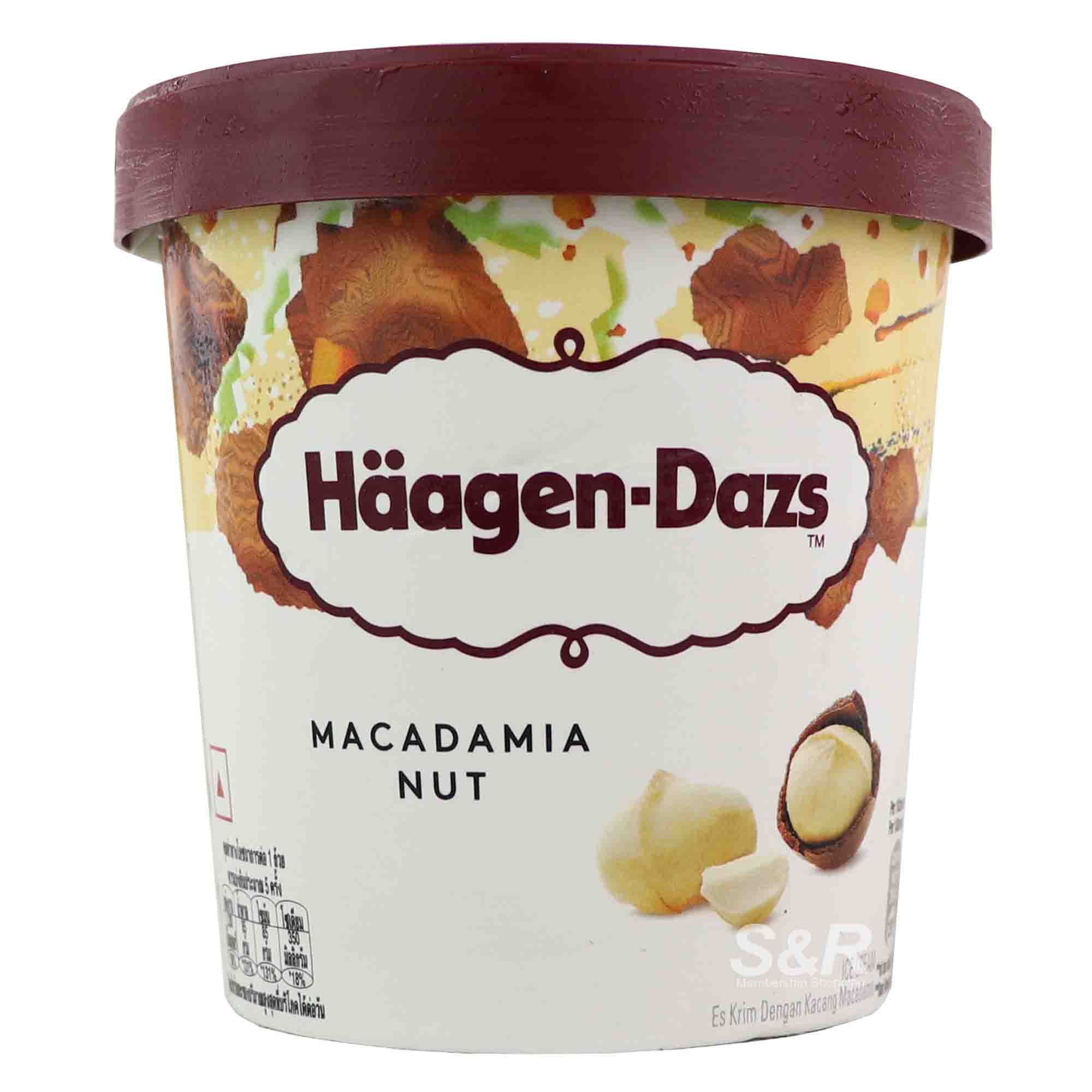 Haagen-Dazs Macadamia Nut Ice Cream 473mL